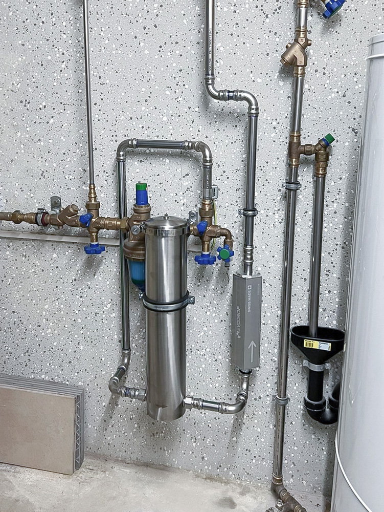 Evodrop Hauswasser Montage Luft_